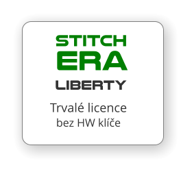 Stitch ERA LIBERTY Trvalé licence  bez HW klíče